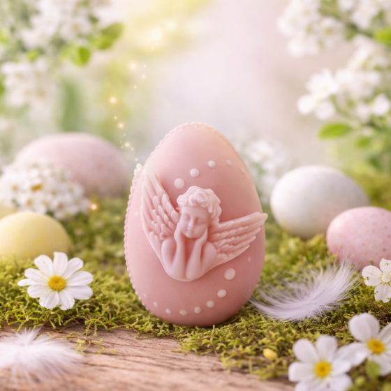 Silikonski kalup za svijeće - jaje 